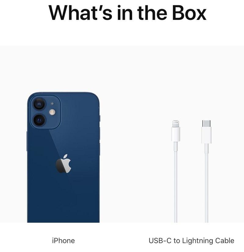 iPhone 12和iPhone 12 Pro包裝盒中不附贈耳機和充電器