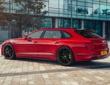 賓利飛馳豪華旅行車(chē)展示了渲染圖片