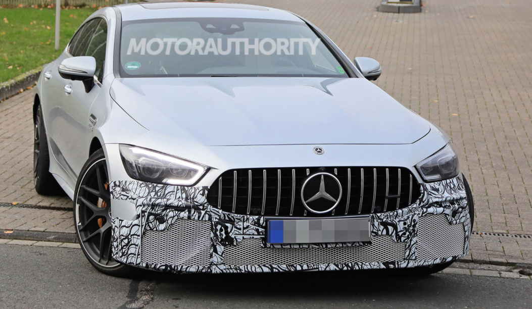 2022年梅賽德斯-AMG GT 4門(mén)轎跑車(chē)間諜照片