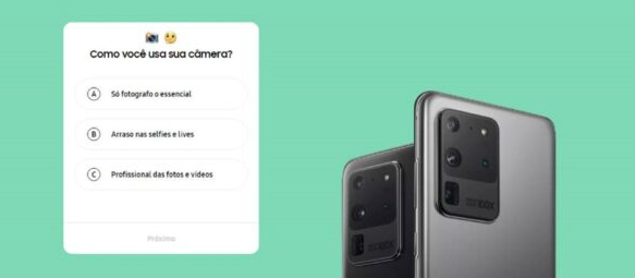 三星網(wǎng)站可幫助您選擇理想的智能手機