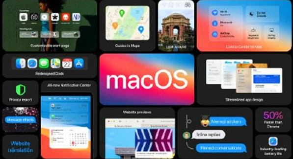 蘋(píng)果公司發(fā)布了有關(guān)macOS 11.0版本的日期公告