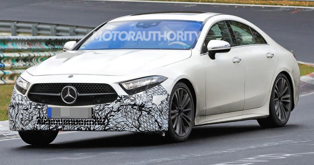 梅賽德斯-奔馳正在測試更新的CLS的原型車(chē)