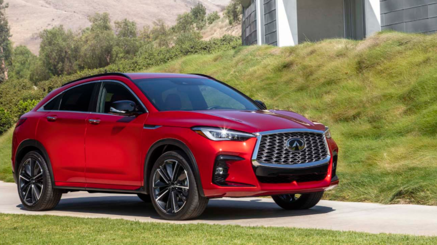 2022英菲尼迪QX55跨界車(chē)帶來(lái)酷似轎跑車(chē)的造型