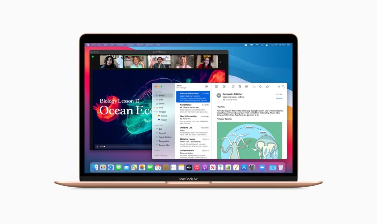 蘋(píng)果悄悄發(fā)布帶有教育級M1芯片的128GB 13英寸MacBook Air