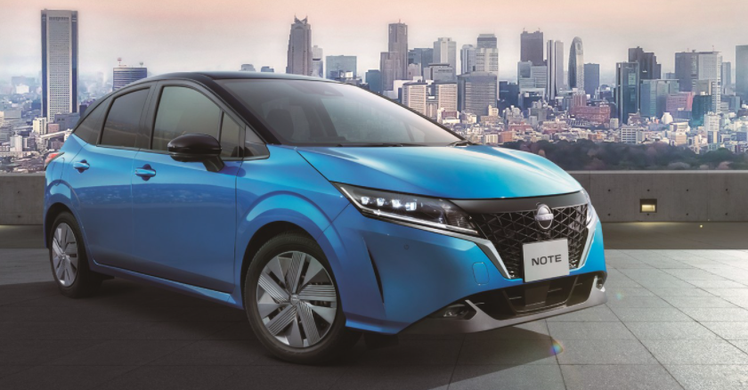 全新的2021日產(chǎn)Note憑借e-Power傳動(dòng)系統在日本打破銷(xiāo)量