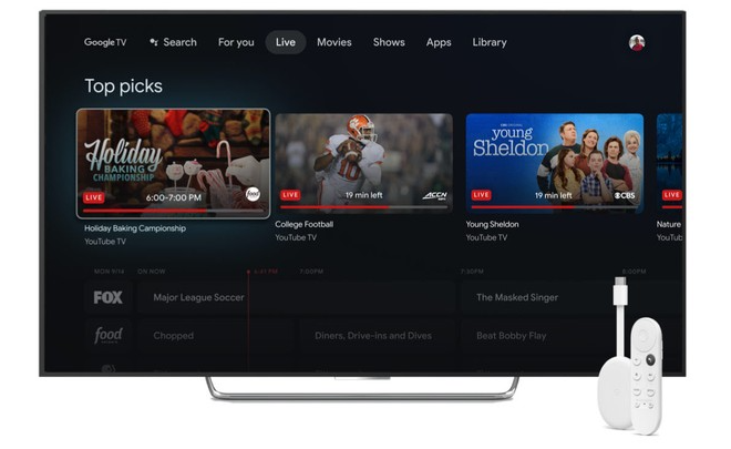 Google，Apple TV應用將于2021年進(jìn)入Android TV