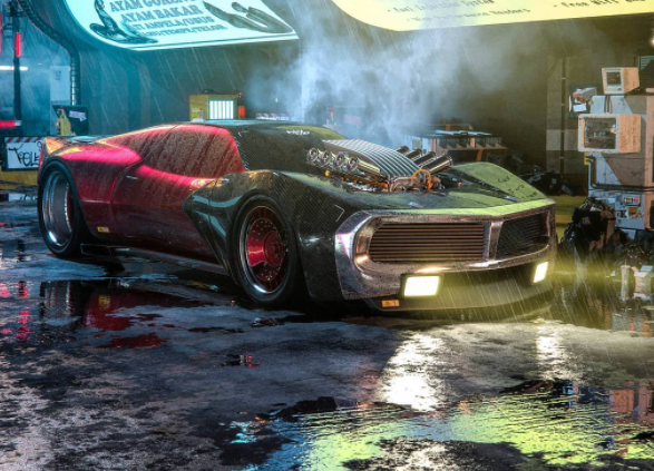 道奇Cyber Charger看起來(lái)像是未來(lái)的肌肉車(chē)