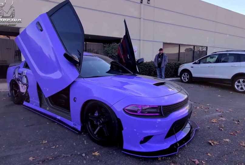 道奇Charger改裝蘭博基尼剪刀門(mén)