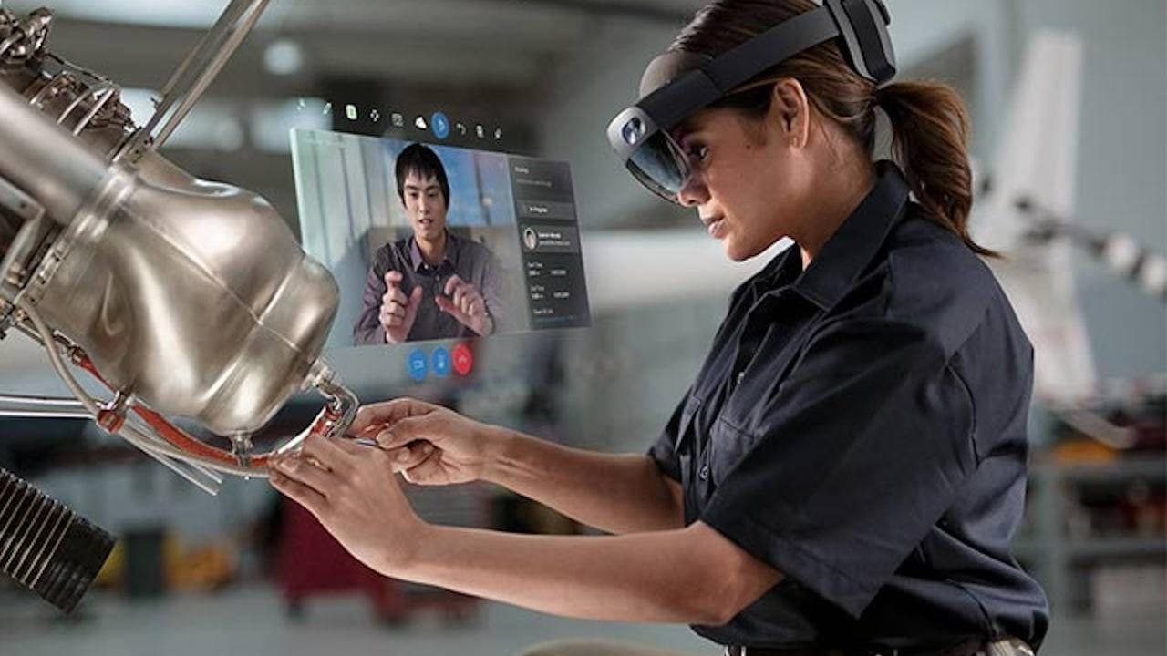 Microsoft Hololens 2預覽版帶來(lái)Microsoft Edge，滑動(dòng)鍵盤(pán)
