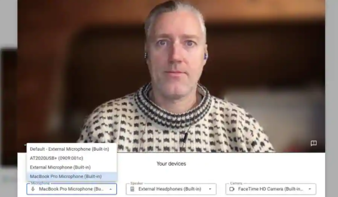 Google Meet現在可以讓您在加入通話(huà)之前檢查音頻和視頻