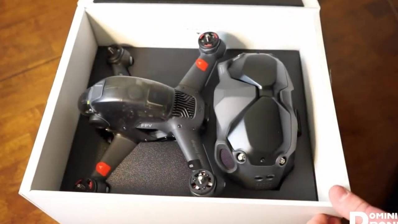 DJI FPV Combo無(wú)人機拆箱正式啟動(dòng)前