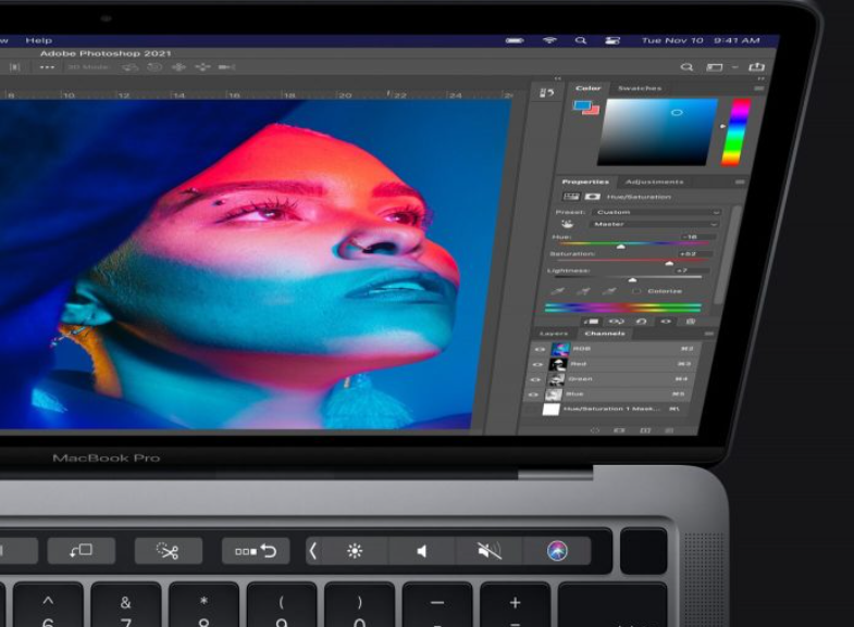 Adobe Photoshop在M1處理器設備上的快1.5倍