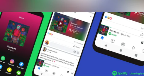 Spotify用戶(hù)現在可以直接從Facebook App共享