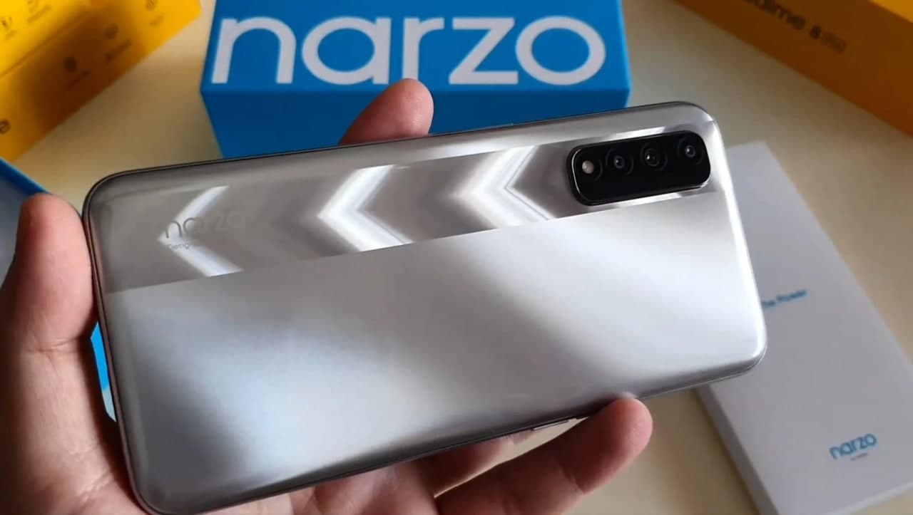 Realme Narzo 30將于5月18日發(fā)布，完整的規格和實(shí)時(shí)圖像顯示在拆箱視頻中