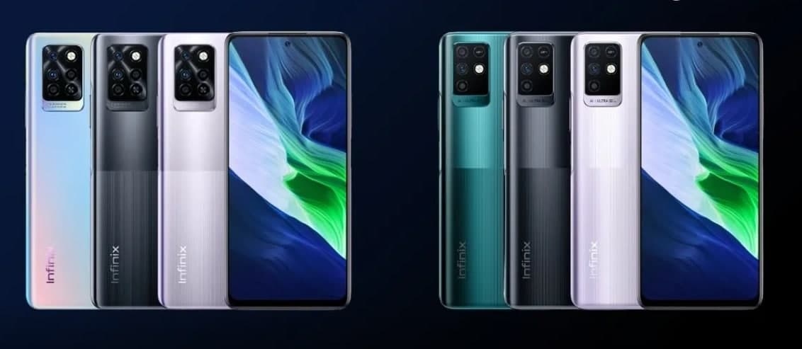 帶有Helio G95、90Hz顯示屏的Infinix Note 10 Pro和帶有Helio G85的Infinix Note 10的價(jià)格，規格