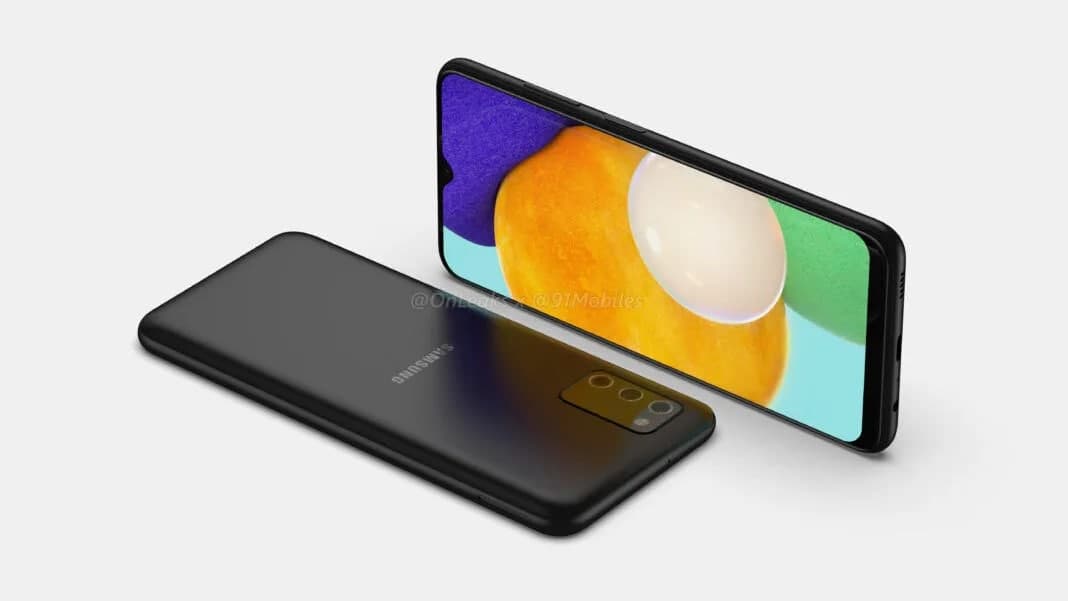 三星Galaxy  A03s搭載三攝像頭，V型缺口顯示設計顯漏