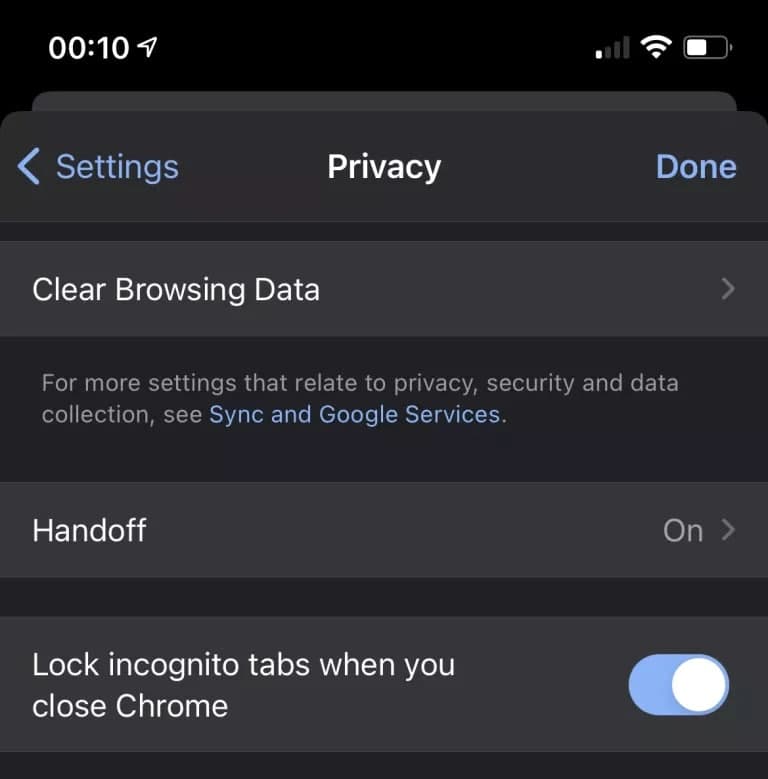 iOS 版 Google Chrome 獲得了一些很棒的新功能