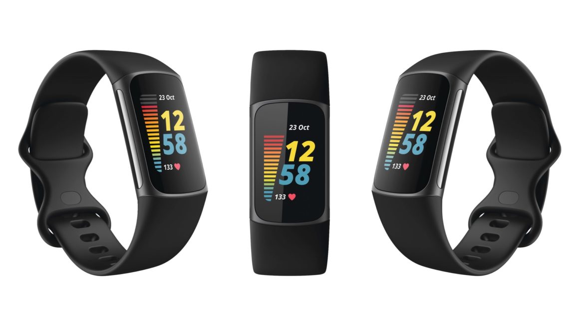 Fitbit Charge 5 可以獲得彩色顯示屏，泄露的圖像表明
