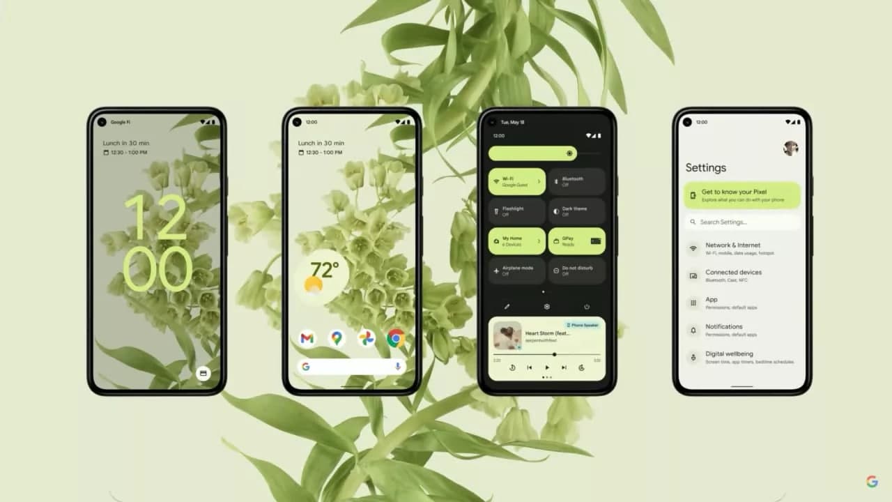 Android 12 是 Google Pixel 6 的最佳選擇，適用于所有 Pixel 手機
