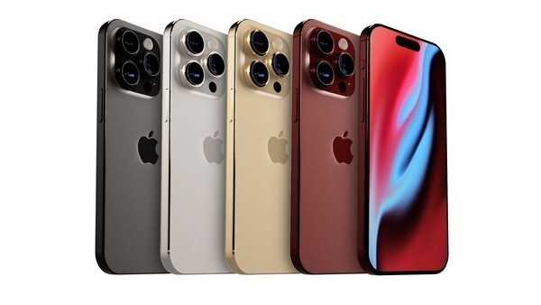 iPhone 15系列渲染圖