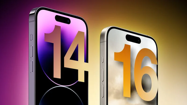 iPhone 16 Pro對比iPhone 14 Pro