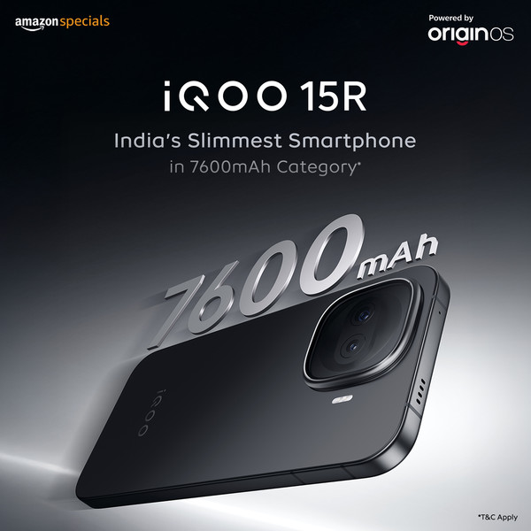 iQOO 15R確認配備7600mAh超大電池 2月24日發(fā)布
